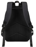 Swacort Black Backpack for School Teen Girls Backpacks Women Travel Laptop Back Pack Cute Floral Lightweight Todder Schoolbag Kids Bookbag Carry on Daypack