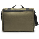 Sweetbriar Classic Premium Messenger Bag with Laptop Compartment - Fits up to 16"" Laptops or Macbooks - Vintage Cotton Canvas Shoulder Bag, Olive Drab