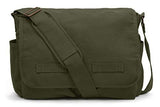 Sweetbriar Classic Vintage Messenger Bag, Forest Green