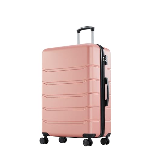 Sweetcrispy 20 Inch Carry On Luggage, Lightweight ABS Rolling Hard Shell Suitcase with Quiet Spinner Wheels, Built-in TSA Lock, | Backpacks4Less