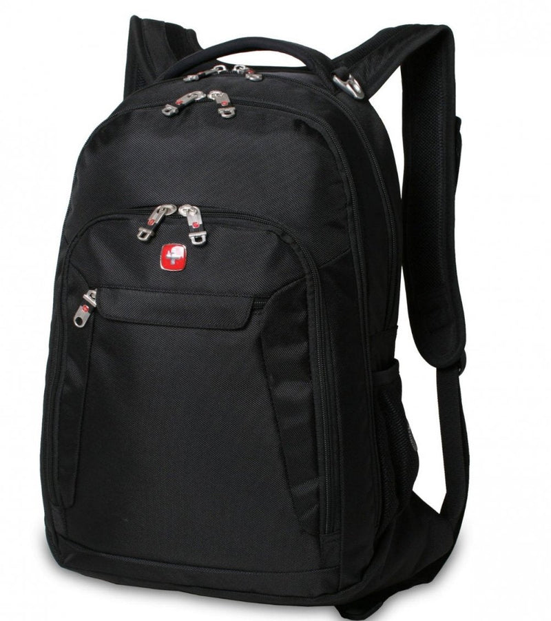 Swiss Gear SA9998 Black Laptop Backpack - Fits Most 15 Inch Laptops and Tablets
