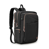 Swissdigital Design Business Laptop Backpack For Women,With USB Charging Port Computer Work Backpack,Fits 15.6 Inch Laptop Travel Casual Backpack,Black | SD1006 - 01