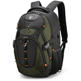 Swissdigital Design Laptop Backpack, Travel Backpack with USB Charging Port Fits 15.6 inches Computer, 31L College School Bookbag for Men,Olive/Black | SD803 - 26
