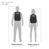 Swissdigital Design Travel Laptop Backpack for Men and Women, College Backpack with USB Charging Port for Fits 16 Inch Notebook, Grey | SD1670 - 02
