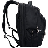 Swissdigital Design TSA - Friendly Large Backpack, Business Laptop Backpack for Men with USB Charging Port/RFID Protection Black | J16BT - 1