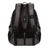 SwissGear 1900 ScanSmart 17” Laptop Backpack Stingray Ballistic – Reflective Tech Backpack with ScanSmart Compartment – Multiple Organizer Pockets & RFID Scan Blocking Technology