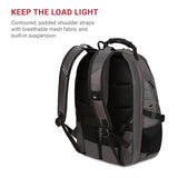 SwissGear 1900 ScanSmart 17” Laptop Backpack Stingray Ballistic – Reflective Tech Backpack with ScanSmart Compartment – Multiple Organizer Pockets & RFID Scan Blocking Technology