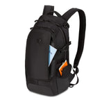SwissGear 3598 Backpack Narrow Daypack, Black Ballistic, 18 - Inch