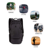 SwissGear 3598 Backpack, Narrow Daypack, Ideal for Commuting and School, Dark Grey