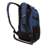 SwissGear 3598 Backpack, Narrow Daypack, Ideal for Commuting and School, Navy Ballistic
