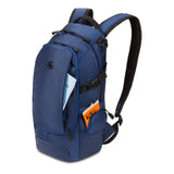 SwissGear 3598 Backpack, Narrow Daypack, Ideal for Commuting and School, Navy Ballistic