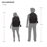 SwissGear 3766 Extra Large 48L Travel Backpack with USB Charging Port, Built - in RFID, Fits 16 Inch Laptop