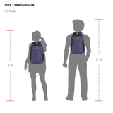 SwissGear 5668 Laptop Backpack, Navy Heather, 18.25 In