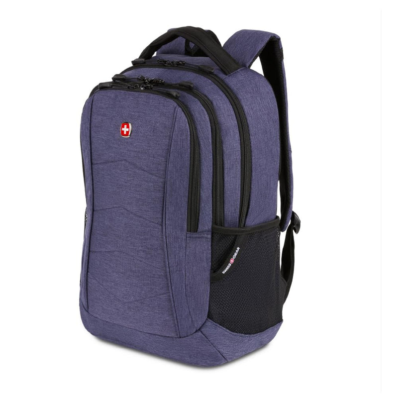 SwissGear 5668 Laptop Backpack, Navy Heather, 18.25 In