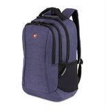 SwissGear 5668 Laptop Backpack, Navy Heather, 18.25 In