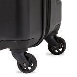 SwissGear 7366 Signature Hardside Expandable Luggage with Spinner Wheels, TSA Lock, Black, Checked - Large 27 - Inch