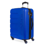 SwissGear 7366 Signature Hardside Expandable Luggage with Spinner Wheels, TSA Lock, Cobalt, Checked-Medium 23-Inch