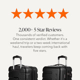 SwissGear 7366 Signature Hardside Expandable Luggage with Spinner Wheels, TSA Lock, Cup-Holder, Black, 2-Piece Set (19/27)