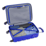 SwissGear 7366 Signature Hardside Expandable Luggage with Spinner Wheels, TSA Lock, Cup - Holder, Cobalt, Carry - On 19 - Inch