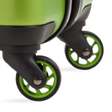 SwissGear 7366 Signature Hardside Expandable Luggage with Spinner Wheels, TSA Lock, Cup - Holder, Green, 3 - Piece Set (19/23/27)