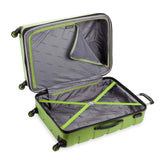 SwissGear 7366 Signature Hardside Expandable Luggage with Spinner Wheels, TSA Lock, Cup - Holder, Green, 3 - Piece Set (19/23/27)