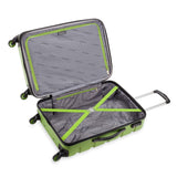 SwissGear 7366 Signature Hardside Expandable Luggage with Spinner Wheels, TSA Lock, Cup - Holder, Green, 3 - Piece Set (19/23/27)