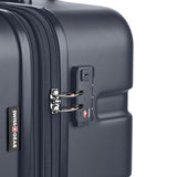 SwissGear 7366 Signature Hardside Expandable Luggage with Spinner Wheels, TSA Lock, Cup - Holder, Navy, 2 - Piece Set (19/27)