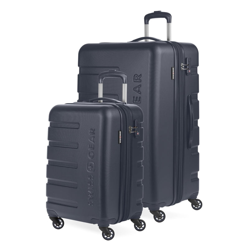 SwissGear 7366 Signature Hardside Expandable Luggage with Spinner Wheels, TSA Lock, Cup - Holder, Navy, 2 - Piece Set (19/27)