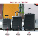 SwissGear 7366 Signature Hardside Expandable Luggage with Spinner Wheels, TSA Lock, Cup - Holder, Pink, Carry - On 19 - Inch