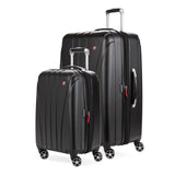 SwissGear 7585 Hardside Expandable Luggage with Spinner Wheels, Black, 2 - Piece Set (19/27)