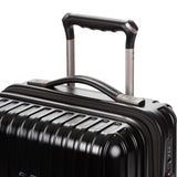 SwissGear 7910 Hardside Expandable Luggage with Spinner Wheels, TSA Lock and USB, Black, Carry - On 20 - Inch