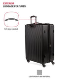 SwissGear 8018 Expandable Luggage, Hard Shell Large Luggage with Spinner Wheels