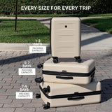 SwissGear 8020 Eclipse Collection Hardside Expandable Luggage – Black