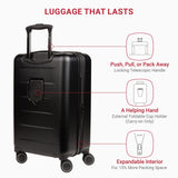 SwissGear 8020 Eclipse Collection Hardside Expandable Luggage – Black