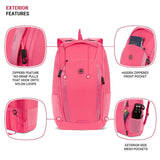 SwissGear 8118 Laptop Backpack, Fits up to 14 - Inch Laptop, Pink