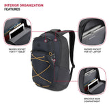 SwissGear 8175 Laptop Backpack, Charcoal Heather, 18 Inches