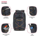 SwissGear 8175 Laptop Backpack, Charcoal Heather, 18 Inches
