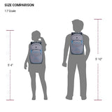 SwissGear 8175 Laptop Backpack, Navy/Grey Heather, 18 Inches