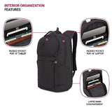 SwissGear 8183 Laptop Backpack, Charcoal Heather, 18 In
