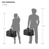 SwissGear Apex Duffel Bag, Men's and Women's Gym Bag, Travel Duffle Bags, Grey/Black Dobby, 20 - Inch