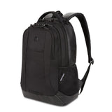 SWISSGEAR Cecil 18-Inch Laptop Backpack Fits 16-Inch Laptop, Travel Daypack with Organizer Pockets, Water Bottle Holders & Padded Straps – Black Hex