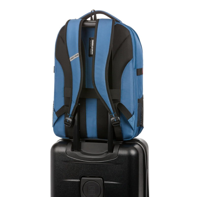 SwissGear Civic Pro Laptop Backpack, Navy, 18"x13.25"x7"