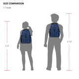 SwissGear Endure ScanSmart Laptop Backpack – TSA Approved Tech Backpack – Fits Most 17" Laptop – Multiple Organizer Pockets – Navy Ballistic