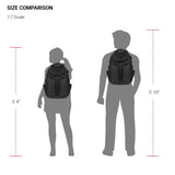 SwissGear Gamer Elite eSports Laptop Backpack, TSA Friendly Laptop Bag with USB Charger Port, Fits Gaming Headset and Keyboard, Blue/Black