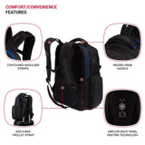 SwissGear Gaming Laptop Backpack with Charger Port (USB), Blue/Black