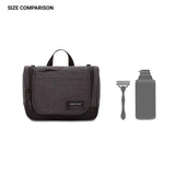 SwissGear Getaway Toiletry Bag, Hanging Premium Men’s and Women’s Large Travel Dopp Kit, Travel Organizer for Bathroom, Gym, and Shower Toiletries, Grey Heather