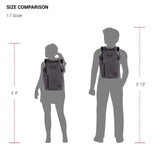 SwissGear Hybrid Travel Laptop Backpack, Heather Grey, 18 - Inch