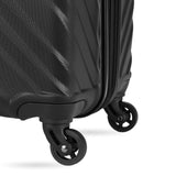 SwissGear Lightweight Expandable Spinner, Black Wave, 3 - Piece Set