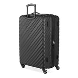 SwissGear Lightweight Expandable Spinner, Black Wave, 3 - Piece Set