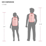 SwissGear MetroEdge Laptop Backpack, Laptop Bag Fits Most 16 - Inch Laptops, Commuter Friendly Trolley Sleeve, Ideal for Work, Travel or School - Coral (18.5 - Inch)